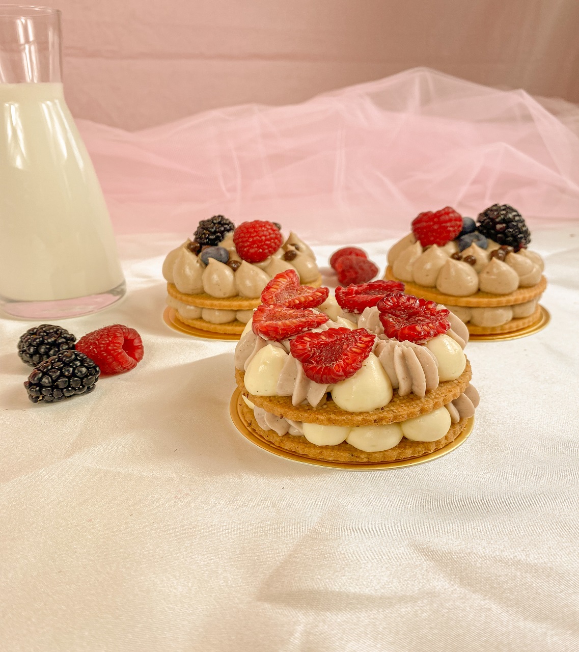 Mini Cream tart - MONOPORZIONE